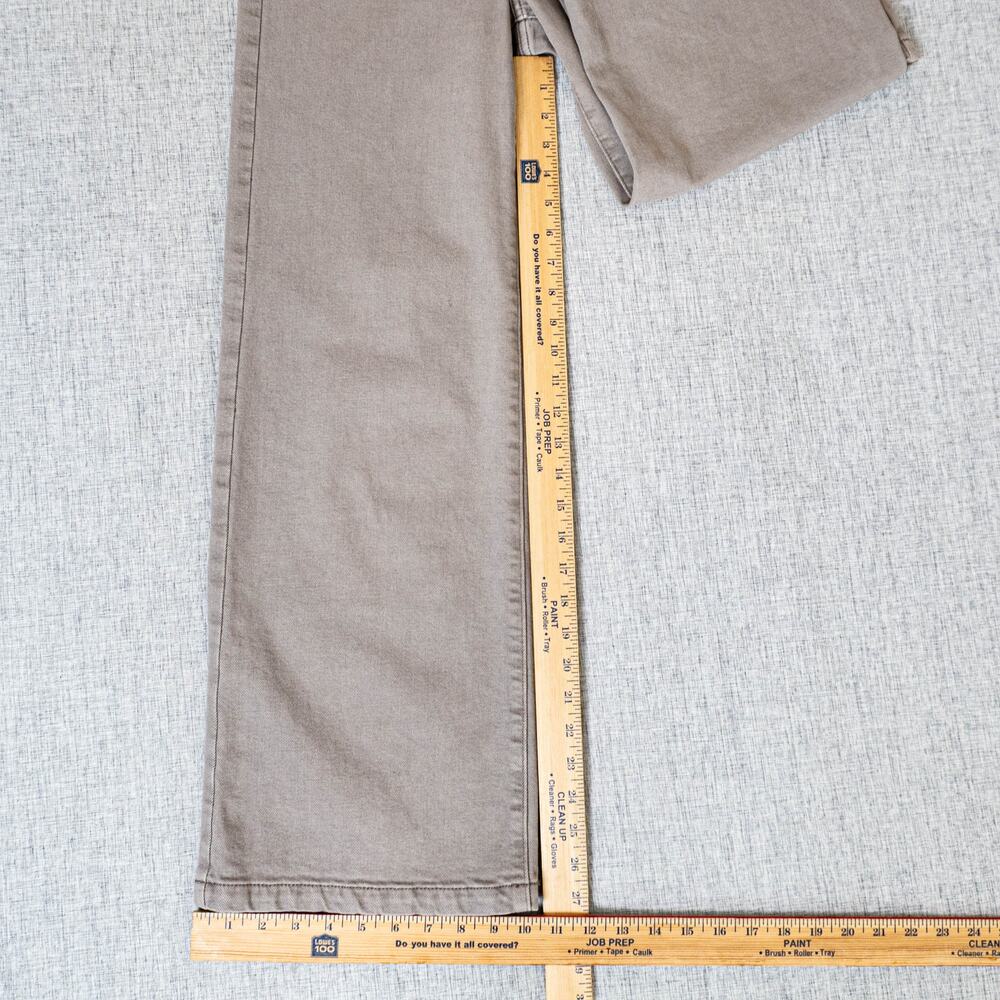 Favorite Daughter The Mischa High-Rise Wide-Leg Jeans in Soft Taupe 26 - Picture 7 of 12